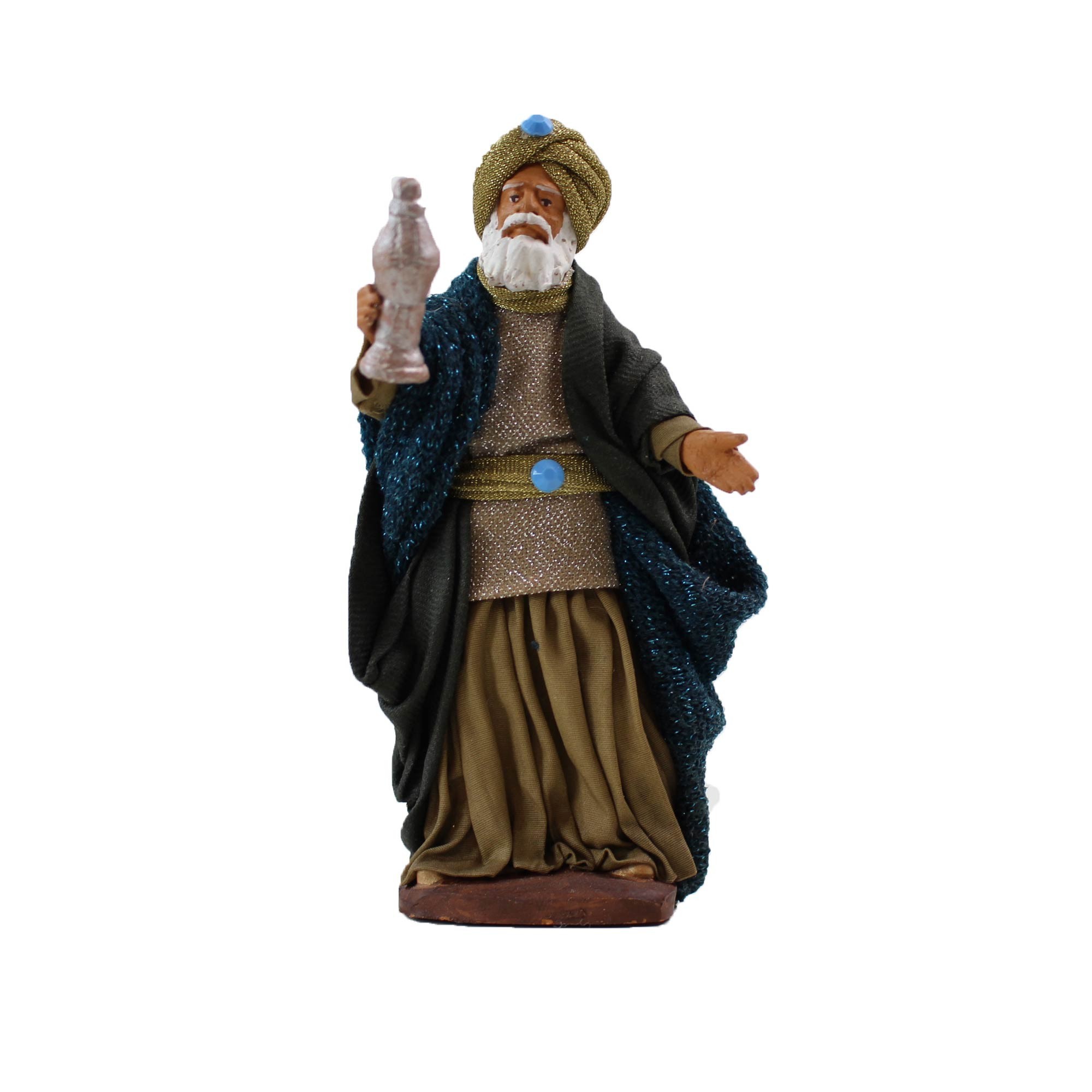 Heilige Drei Könige Balthasar Hautfarbe Krippenfiguren Heilige drei Könige Balthasar 14 cm kaufen