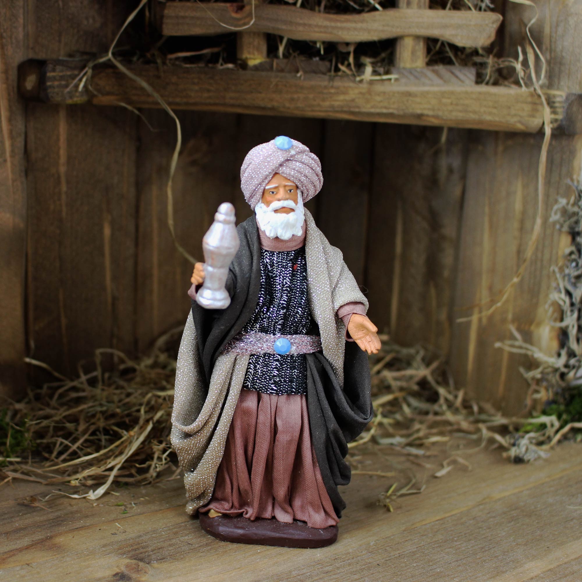 Heilige Drei Könige Figuren Set - 3,5 Cm Mini-Krippenfiguren Caspar, Melchior, Balthasar