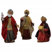 Heilige drei Könige Melchior kniend 13 cm