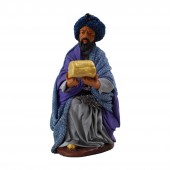 Heilige drei Könige Melchior kniend 13 cm
