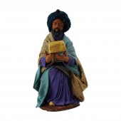 Heilige drei Könige Melchior kniend 13 cm