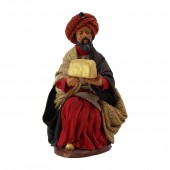 Heilige drei Könige Melchior kniend 13 cm