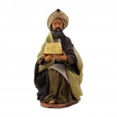 Heilige drei Könige Melchior kniend 13 cm