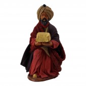Heilige drei Könige Melchior kniend 13 cm