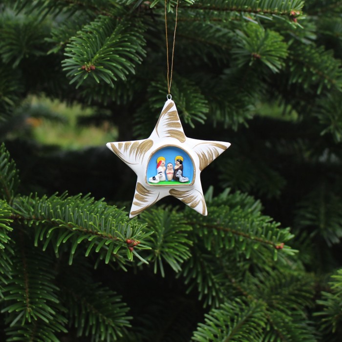 Decoraciones Para Arbol De Navidad Hechas De Madera Locomotora Etiquetas De Regalo Kaufen