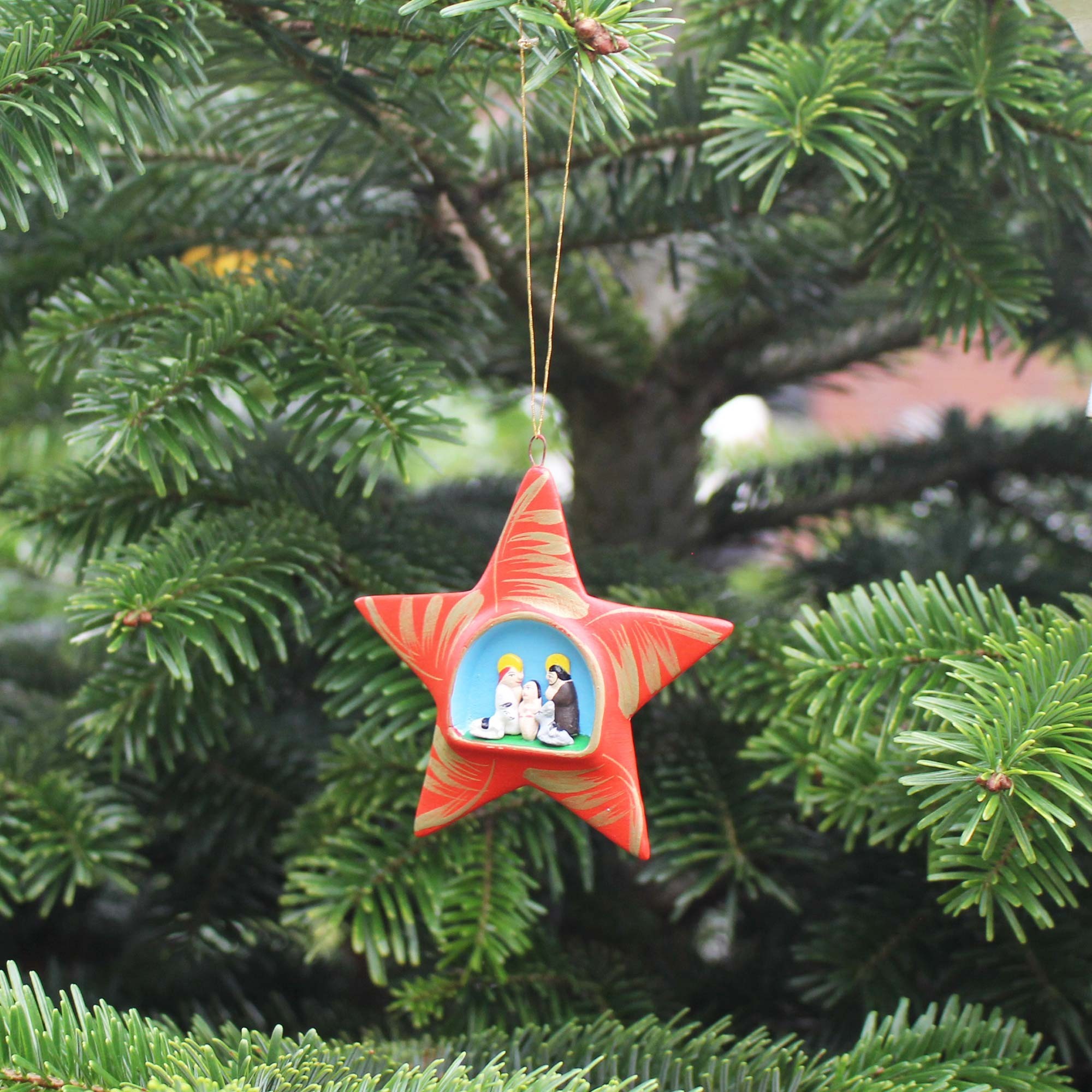 Decoraciones Para Arbol De Navidad Hechas De Madera Locomotora Etiquetas De Regalo Kaufen