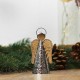 Engel silber Weihnachtsdeko 11cm
