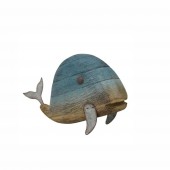 Wal zum Aufstellen, Deko aus Holz