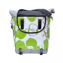 Fahrradtasche Manzanas grün| Einzelfahrradtasche