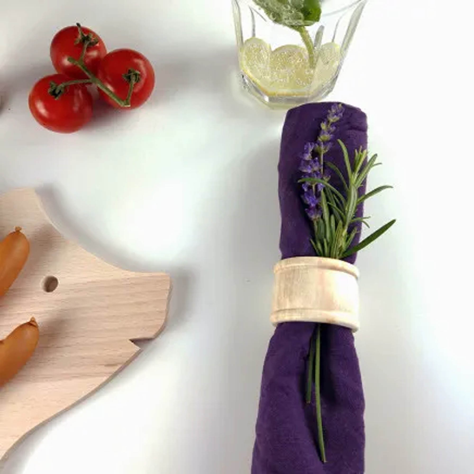 Serviettenring aus Holz 4,5 cm, Serviettenhalter kaufen