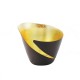 Teelichthalter Break bronze/gold