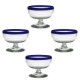 Eisbecher 4er Set aus recycling Glas Acapulco