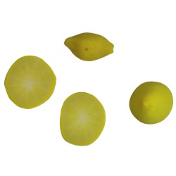 Krippenzubehör Zitronen Set 3-4 Mix 1,5 bis 3 cm