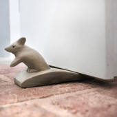 Türstopper Maus aus Holz