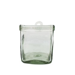Dekovase Glas zum aufhängen 12cm