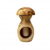 Nussknacker aus Olivenholz Pilz Design, Tunesien