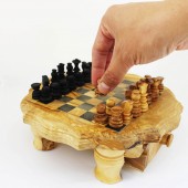 Schachspiele - Schachfiguren & Schachbretter aus Olivenholz