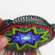 Huichol Halskette Damen grün , Retro-Schmuck