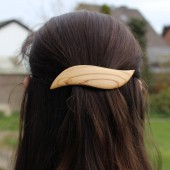 Haarspange Sonja aus Holz, Haarschmuck