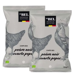 ReBEL Premium Bio Chips schwarzer Pfeffer 2x125g