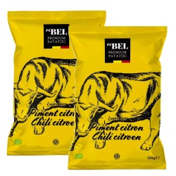 ReBEL Premium Bio Chips Chili-Zitrone 2x125g