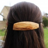 Haarspange Hannah aus Holz, Haarschmuck