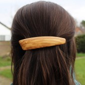 Haarspange Linda aus Holz, Haarschmuck