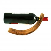 Weinflaschenhalter "Sichelmond" - Weinflascheständer aus Holz