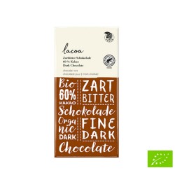 Bio Schokolade 60% Zartbitter Lacoa Fleur de Sel