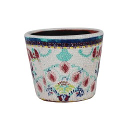 Blumentopf aus Keramik Asia 14cm