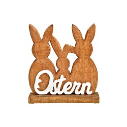 Hasenfamilien Ostern aus Holz