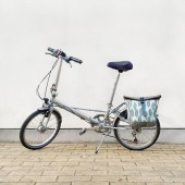 Kleine KOMBI Fahrradtasche / Rucksack 20 - 26’’ Banana leafs