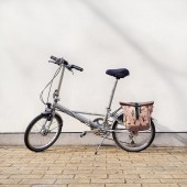 Kleine KOMBI Fahrradtasche / Rucksack 20 - 26’’ Cactus