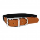 Hundehalsband Deluxe schwarz Medium