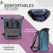 Fahrradtasche/Rucksack 2in1 Avestruz