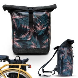 Fahrradtasche/Rucksack 2in1 Retro Palma