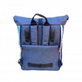 Kombi Fahrradtasche/Rucksack Indigo