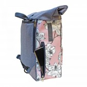 Kombi Fahrradtasche/Rucksack Magnolia