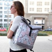 Kombi Fahrradtasche/Rucksack Magnolia