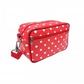 Lenkertasche Lunares rot