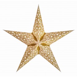 Papierstern starlightz raja SMALL gold