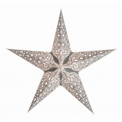 Papierstern starlightz raja SMALL silver