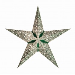 Papierstern starlightz raja SMALL green