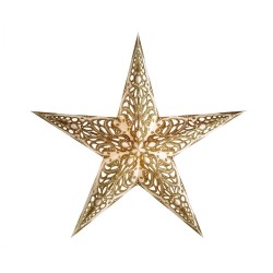 Papierstern starlightz geeta m gold
