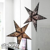 Papierstern starlightz mono m turquoise