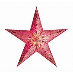 Papierstern starlightz festival m pink