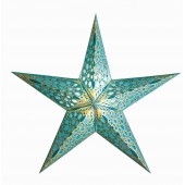 Papierstern starlightz festival m turquoise