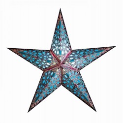 Papierstern starlightz festival m blue
