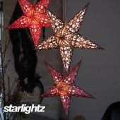 Papierstern starlightz rani black&white