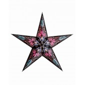 Papierstern starlightz jaipur m black/pink
